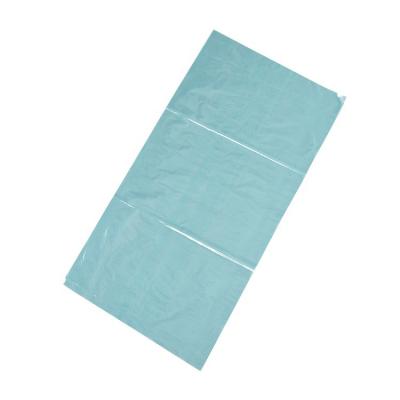 China Wholesale High Quality Recyclable Customized Poly Bag Light Green Plastic Packaging Bag Customized Plastic Clothing for sale