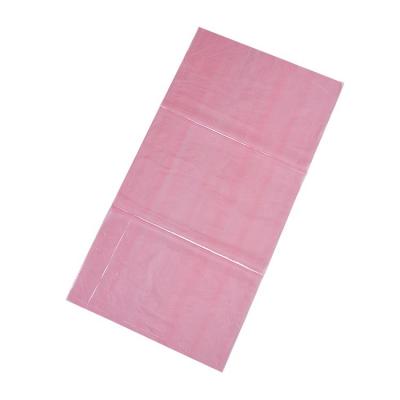 China Factory Wholesale Strong Strong Red Recycled Plastic Bag Recyclable Packaging Poly Bags For Clothes for sale