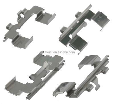 China Stainless Steel Car Brake Pad Clips D333 D554 Clipping Pad Repair Kit for sale