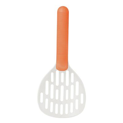 China Durable ABS Plastic Long Handle Garbage Scooper Scoop Quick Sieve for sale