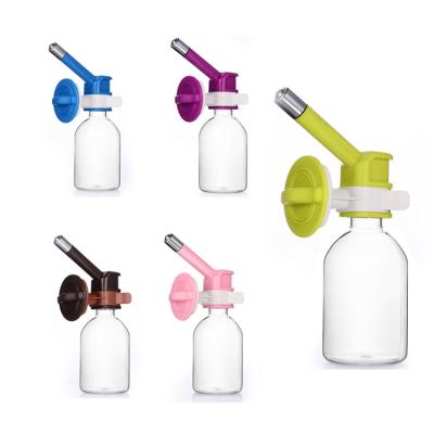 China Automatic Portable Water Bottle Logo Pet Water Bottle Dispenser Custom Wholesale 250Ml Dog Plastic for sale