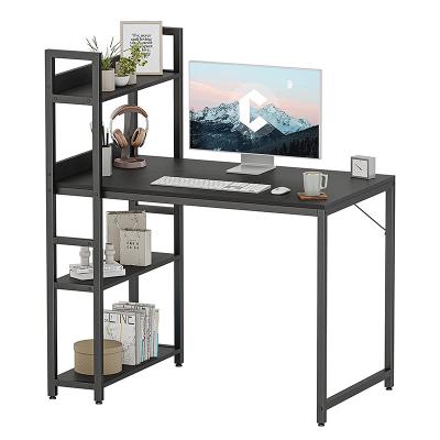 China New Design Office Furniture Computer Desk High Quality Adjustable Office Table Iron Staff Home Office Wooden Desk (Height) for sale