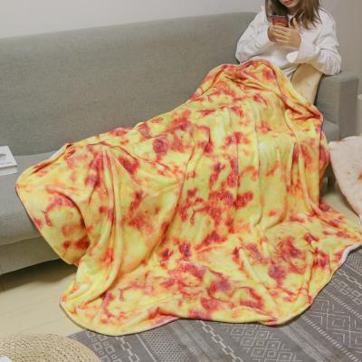 China Wholesale Custom Printing Baby Flannel Fleece Sherpa Cotton Burrito Blanket Double Sided Anti-Static Blanket for sale