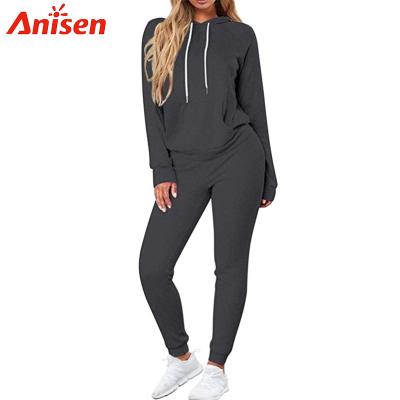 China 2021 Reversible Plain Camouflage Color Custom Fleece Running Jogging Women Tracksuits for sale