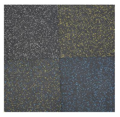 China High Density Cheap Color EPDM Gym Floor Mats Rubber Flooring 304.8MM*304.8MM*15MM for sale