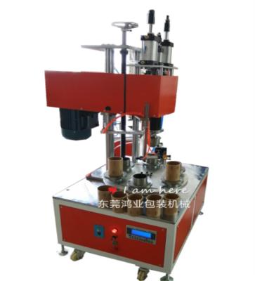 China Paper Paper Tube Crimping Station Wrapping 6 Machine for sale