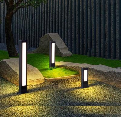 China Modern Waterproof Modern Design Outdoor Garden Courtyard Street Lighting LED Lawn Bollard Light for sale