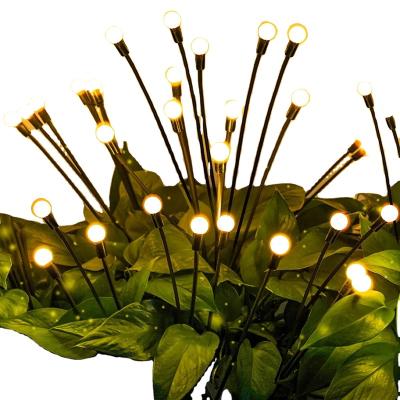 China Modern Best Hot Selling Solar Outdoor Waterproof Garden Decoration LED Firefly Lights for sale