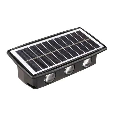 China Waterproof Solar Power Wall Lamp Outdoor Garden Road Light Wall Washer LED Lights for sale