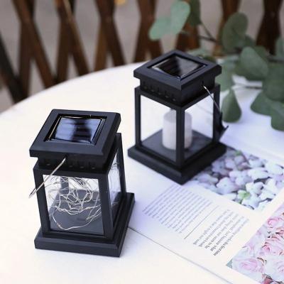 China Waterproof Solar Candle Lantern Outdoor LED  Light Festival Waterproof Hanging Lantern Landscape Yard Garden Lights Christmas Decoration for sale