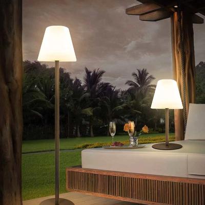 China Waterproof Outside Patio Table Lamp Solar Modern Bedside  Cordless Desk Lamp LED Night Lamp for sale