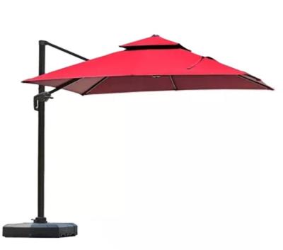 China Modern Patio Beach Umbrella Outdoor Decorative Remote Control Umbrella With Logo And Bases for sale