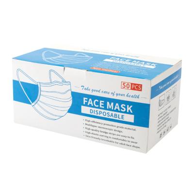 China Recyclable niosh approved n95 mask mascarilla packaging box for sale