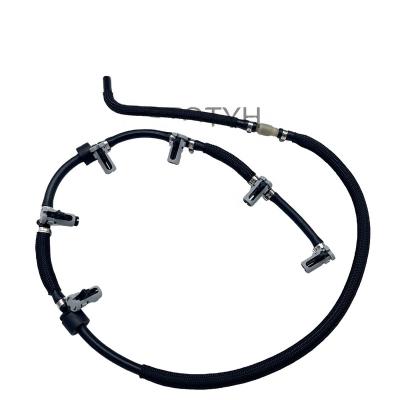 China Diesel Fuel Injection System 13537799869 For BMW M57 3 5 6 7 X3 X5 Fuel return Line Hose Pipe Injector Hose Leak Line for sale