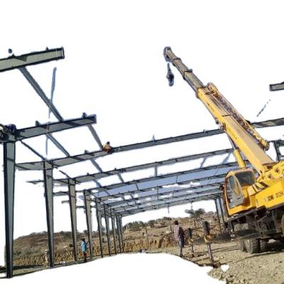 China Traditional Prefab Steel Structure Buildings Steel Workshop Steel Factory Shed for sale