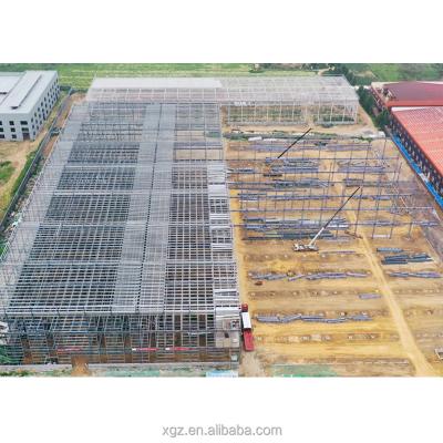 China Fast Steel Structure Warehouse Prefab Building Life Weight Building Steel Structure Building Suppliers for sale