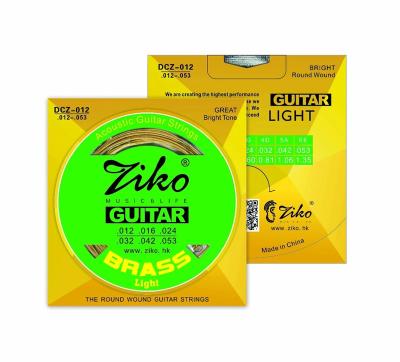 China Ziko Liner Acoustic Guitar DCZ-010/011/012 DCZ-010/011/012 Brass String for sale