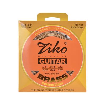 China ZIKO DCZ-011 Phosphor Bronze Alloy Bass Device Music Wire Guitar Strings Practical Musical Replace Part Stringed Instrument DCZ-011 for sale