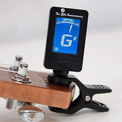 China JOYO JT-01 GUITAR LCD Display Guitar Removable Chromatic Tuner for Bass Violin Acoustic Electric Guitar for sale