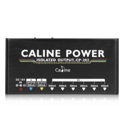 China Caline CP-202 Aluminum Pedal Power Supply with Isolation Outputs for 9V, 12V, 15V, 18V Pedals for sale