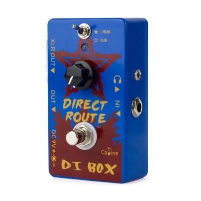 China Caline CP-64 Aluminum Direct Box Direct Road DI Box Guitar Effect Pedal for sale