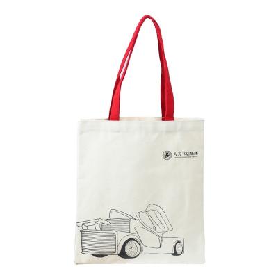 China OEM Eco Friendly Cotton Canvas Gift Eco Friendly Packing Bag Shopping Tote Bag for sale