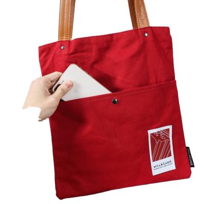 China Customized Printed Reusable Shopping Eco Friendly Cotton Canvas Tote Bag Gift Bags for sale