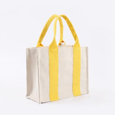 China Custom Eco Friendly Shopping Canvas Beach Bag Cotton Tote Bag for sale