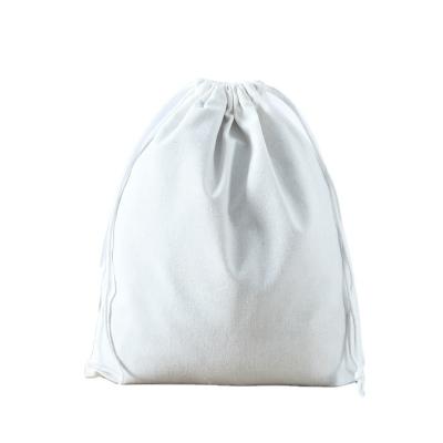 China Custom Eco Friendly Cotton Dust Bag Canvas Drawstring Bag for sale