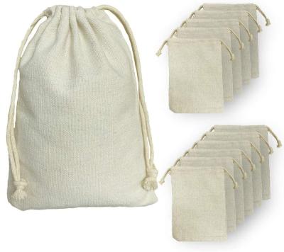 China Custom Eco-Friendly Cotton Canvas Drawstring Bag Dust Bags for sale