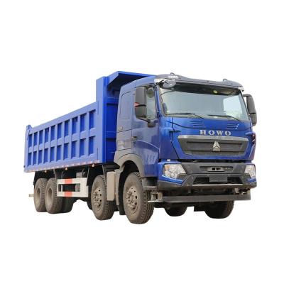 China Construction Industry HOWO Heavy Duty Truck 440hp 7.6m 30 Ton Tipper Truck Used 8X4 Dump Truck for sale