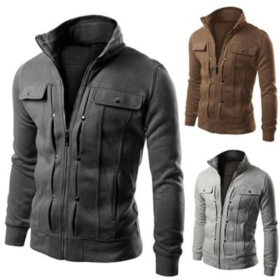 China 2021 Fashion Zipper Outdoor Casual Men's Breathable Cardigan Face Jacket Tops Jacket Coat for sale