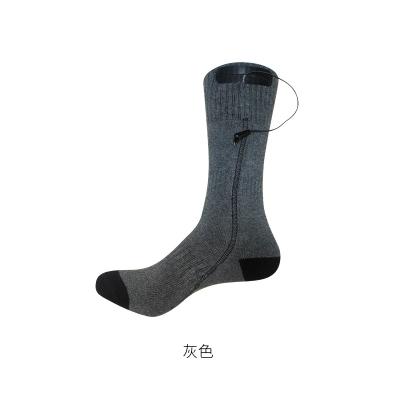 China Anti-Fault Heated Socks Explosion Intelligent Remote Control Warm Winter Electric Heating Long Socks for sale