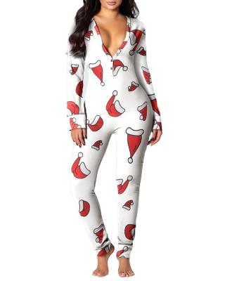 China Hot Selling Anti-pilling Christmas Jumpsuit Women Overalls Onesie New Product for sale