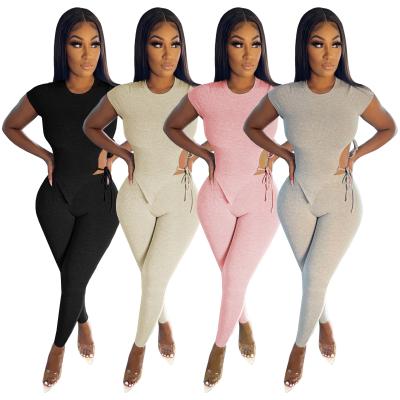 China 2021 high-quality anti-pilling goods using various women's suits two-piece tracksuit for sale