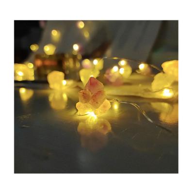 China New Arrivals Mini Amethyst Lights String Lamp China Quartz Flickering Lights Christmas Natural Tree Decoration For Buyer for sale