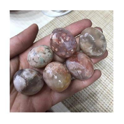 China China Bulk Wholesale Crystal Cherry Mixed Agate Tumbled Stone Healing Reiki Crystal Chakra Stone For Decoration for sale