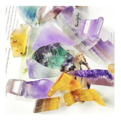 China China Wholesale Gemstone Natural Healing Rainbow Fluorite Freefrom Crystals For Home Decoration for sale