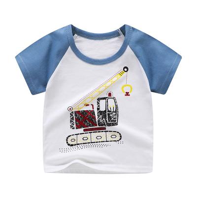 China QUICK DRY WHOLESALE QUICK DRY WHOLESALE QUICK DRY Wholesale Plain White Cheap Price Boy T Shirts Cartoon Pattern Print Baby T-shirt Cotton Nature T-shirt Unisex Girls for sale