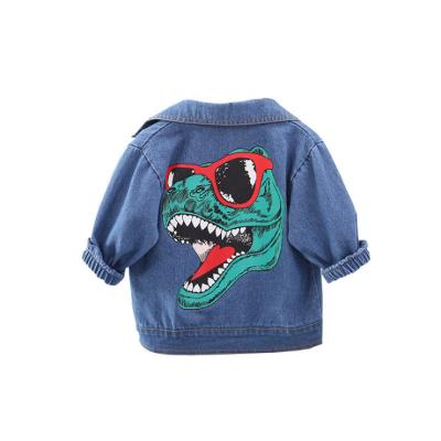 China Professional Comfotable China Supplier Children Denim Jacket Handsome Denim Jacket Hot Boy Jacket for sale