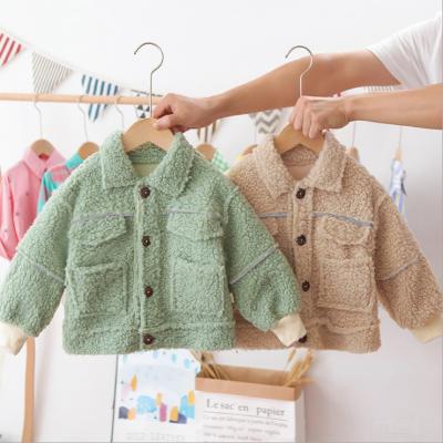 China Anti-wrinkle baby girl fur coat winter fuzzy heat keeping kids fur coat factory fashion wholesale child fur jacket for sale