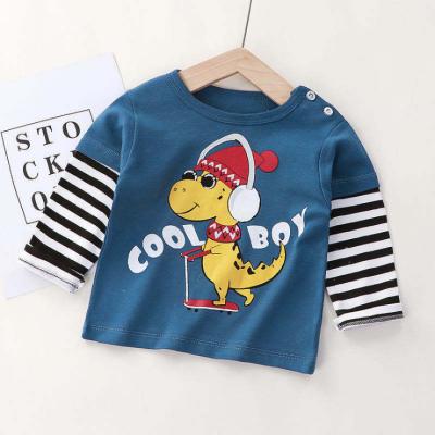 China Wholesale Anti-wrinkle factory fashion cartoon design pullover kids computer knitted pullover kids striped hoodie for kids girls without hat for sale