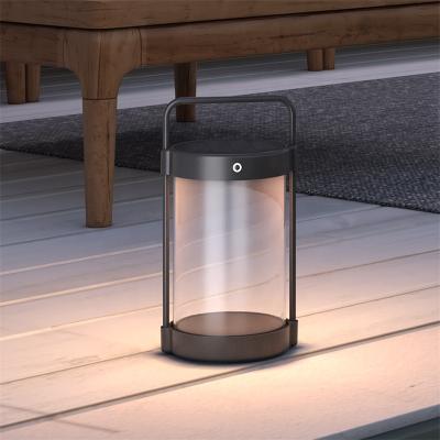 China Garden Portable Rechargeable Outdoor Camping Garden White Lantern with Led for sale