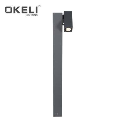 China Easy To Install New Design OKELI Hot Sale Product Garden Ip54 6w 12w Outdoor Waterproof LED Floodlight Waterproof Lawn Light for sale