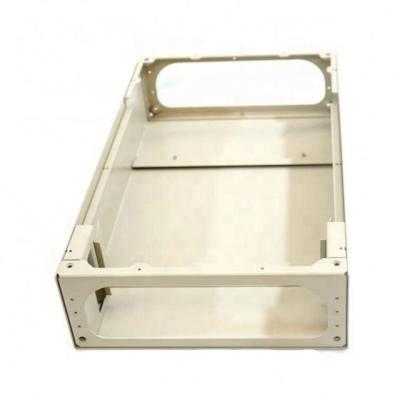 China Appliance Steel Frame With Cut Metal Sheet Metal Netting Case for sale