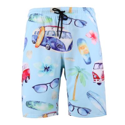 China 2021 New Pattern Breathable Trunks Men Beach Shorts Kids Printing Custom Board Shorts Swim Shorts Men for sale