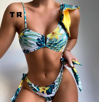 China V Front Part Accessory Mini Brazilian Bikini Anti-UV Push Up Thong Bikini Set for sale