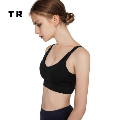 China Breathable Custom Made Sports Top Bra Activewear Yoga Vest Ladies Logo Ladies Workout Wear Fashion Fitness for sale