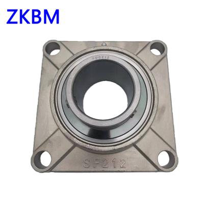 China SUCF212 Long Life Stainless Steel Four Bolt Flange Housing Bearing for sale