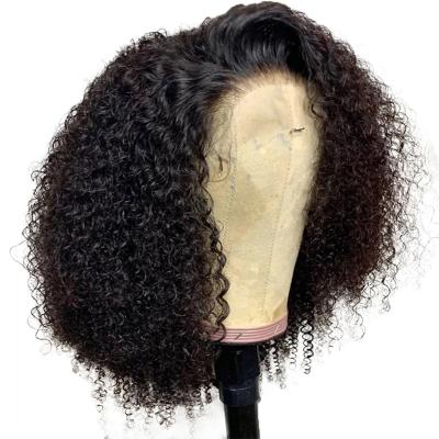 China Short Curly Hair Bobs Wig Curly Virgin Women's Curly Wig Hair Extensions Bob Wigs Women Lace Closure Afro Kinky Curly Wholesale for sale